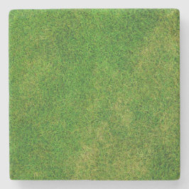 Rasenfläche Steinuntersetzer