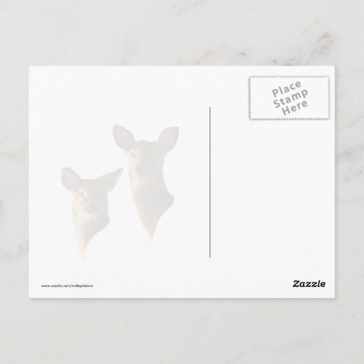 Rasenflächen Postkarte (Rückseite)