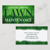 Rasengras inspiriert  visitenkarte (Vorne/Hinten)