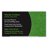 Rasengras Magnetische Visitenkarte (Vorderseite)