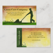 Rasengras Schneiden Visitenkarte (Vorne/Hinten)