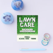 Rasengras-Textur Flyer (Einzeln)