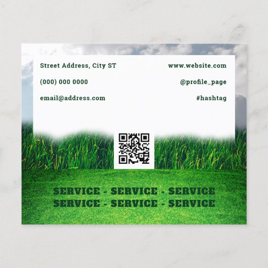 Rasenlandschaft mutig flyer (Hinten)