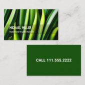 Rasenmähbewässerung Visitenkarte (Vorne/Hinten)