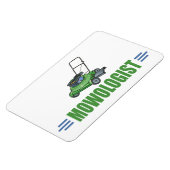 Rasenmähen Grasrasen Landschaftsgärten Magnet (Linke Seite)