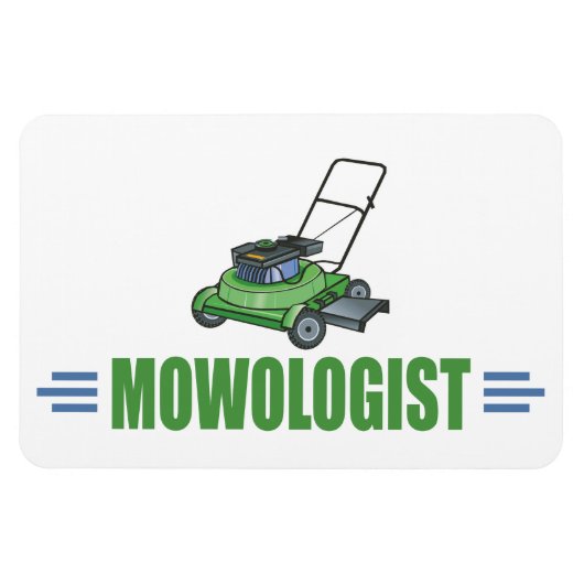 Rasenmähen Grasrasen Landschaftsgärten Magnet (Horizontal)