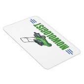 Rasenmähen Grasrasen Landschaftsgärten Magnet (Rechte Seite)