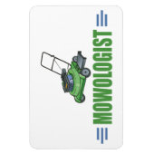 Rasenmähen Grasrasen Landschaftsgärten Magnet (Vertikal)