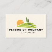 Rasenmähen Landschaftsgärtnerdienste Maßgeschneide Visitenkarte (Vorderseite)