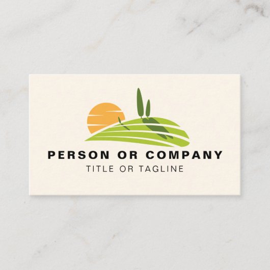 Rasenmähen Landschaftsgärtnerdienste Maßgeschneide Visitenkarte (Vorderseite)