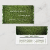 Rasenmähen Visitenkarte (Vorne/Hinten)