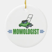 Rasenmäher auf Rasenflächen Landschaftsgärten Keramikornament (Hinten)