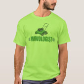 Rasenmäher auf Rasenflächen Landschaftsgärten T-Shirt (Vorderseite)