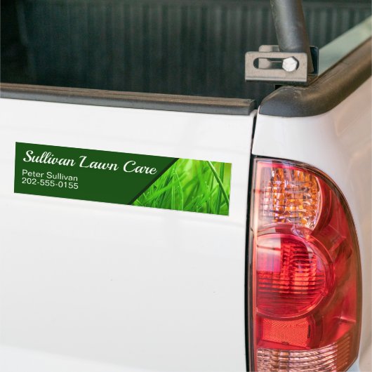 Rasenmäher Autoaufkleber (Auf Lkw)