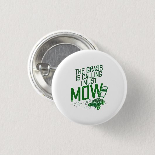 Rasenmäher Button (Vorne & Hinten)