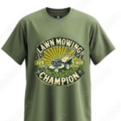 Rasenmäher-Champion-Shirt T-Shirt