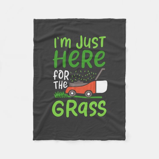 Rasenmäher Fleecedecke (Vorderseite)