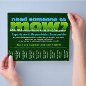 Rasenmäher Flyer (Hand)