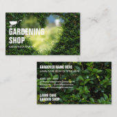 Rasenmäher für Gartengärten Visitenkarte (Vorne/Hinten)