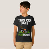 Rasenmäher für Kinder Rasenmäher Gardeni T-Shirt (Vorne ganz)