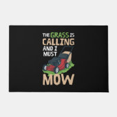 Rasenmäher Fußmatte (Vorderseite)