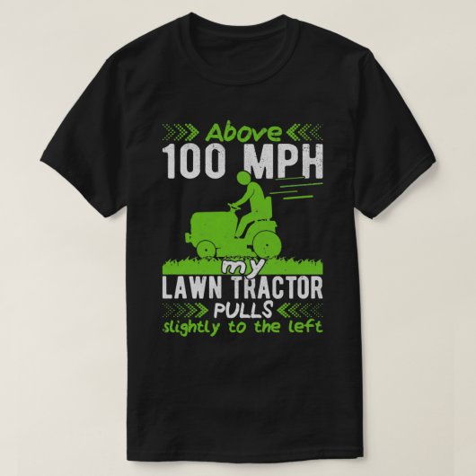Rasenmäher Gardener Rasentraktor Amp Mower Landsc T-Shirt (Design vorne)