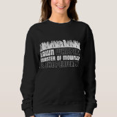 Rasenmäher. Garten Rasenmäher Sweatshirt (Vorderseite)