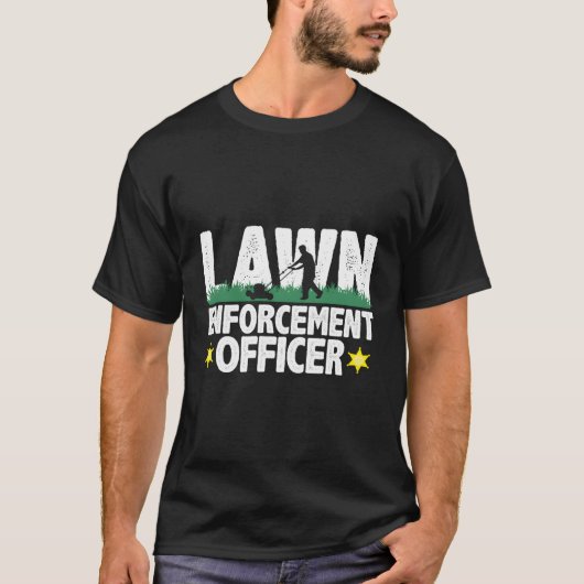 Rasenmäher-Gartenmäher T-Shirt (Vorderseite)