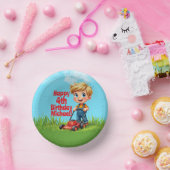 Rasenmäher Geburtstagspapier-Teller Bowl Pappteller (Party)