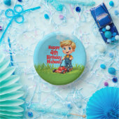 Rasenmäher Geburtstagspapier-Teller Bowl Pappteller (Party)