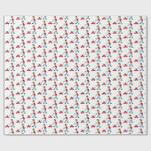 Rasenmäher Geschenkpapier (Flach)