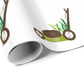 Rasenmäher Geschenkpapier (Rolleneckpunkt)