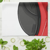 Rasenmäher Geschirrtuch (Gefaltet)