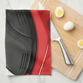 Rasenmäher Geschirrtuch (Viertel Falte)