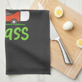 Rasenmäher Geschirrtuch (Viertel Falte)