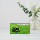 Rasenmäher | Gras | Gardener Visitenkarte (Stehend Vorderseite)