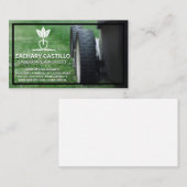 Rasenmäher | Gras | Gartenlogo Visitenkarte (Vorne/Hinten)