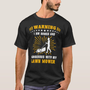Rasenmäher Gras Gärtner Mähen Rasen Mähen 1 T-Shirt