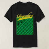 Rasenmäher Gras Streifen Funny Mähen Gras T-Shirt (Design vorne)