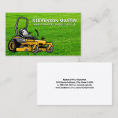Rasenmäher | Grass Business Card Visitenkarte (Vorne/Hinten)