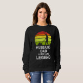 Rasenmäher Grassgarten - Pflege des Vaters von Ehe Sweatshirt (Vorne ganz)