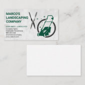 Rasenmäher | Hedge Clippers Visitenkarte (Vorne/Hinten)