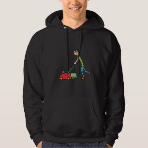 Rasenmäher Hoodie