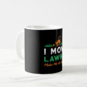 Rasenmäher I Rasenmäher Gartengartenmäher Kaffeetasse (Vorderseite Links)