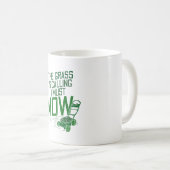 Rasenmäher Kaffeetasse (VorderseiteRechts)