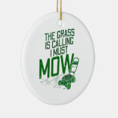 Rasenmäher Keramik Ornament (Rechts)