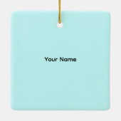 Rasenmäher Keramikornament (Rückseite)