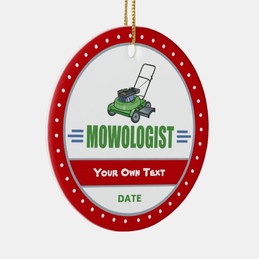 Rasenmäher Keramikornament (Rechts)