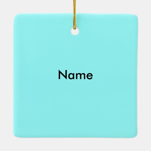 Rasenmäher Keramikornament (Rückseite)