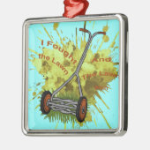 Rasenmäher Keramikornament (Links)